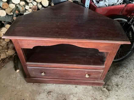 Photo of free Mahogany corner tv press (Wexford) #1