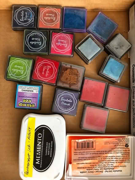 Photo of free Ink stamps and pad (West San Jose by Lynbrook High) #1