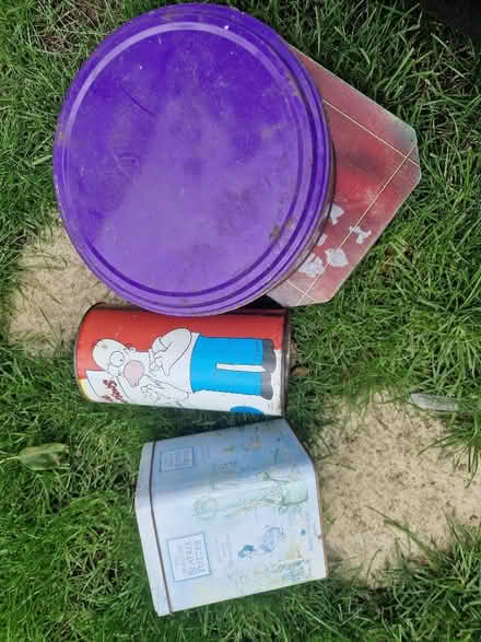 Photo of free Metal tins (Sainsburys GL52) #1