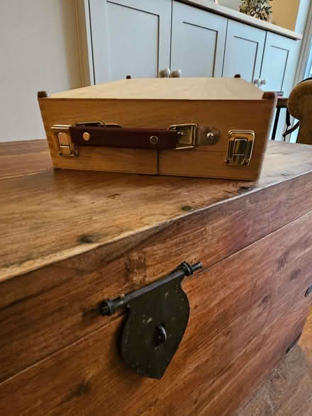 Photo of free Wooden art storage box (Chesham HP5) #1