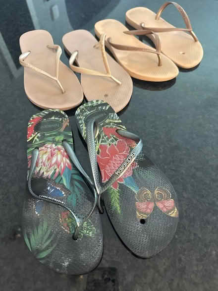 Photo of free Havianna flip flops (need fixing) (Chevy Chase, DC) #1