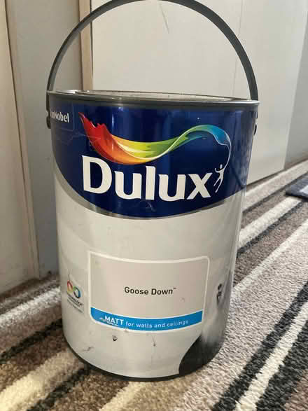 Photo of free dulux ‘goose down’ paint 5 litre (Kirkley NR33) #1