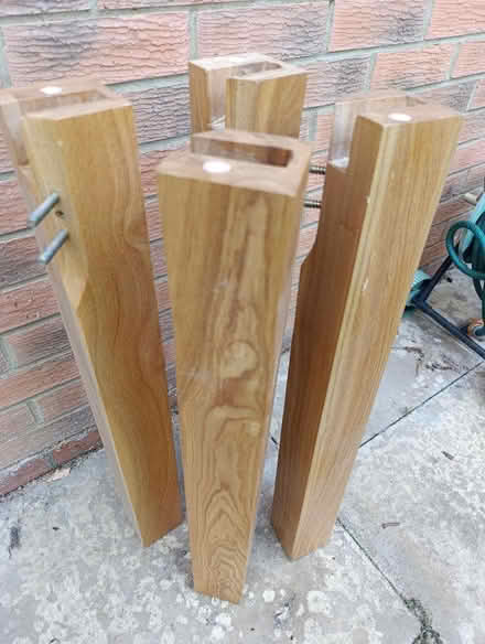 Photo of free Oak table legs (CO12) #3