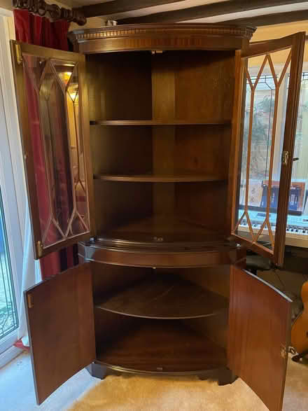 Photo of free Beautiful Corner Cabinet (Steventon RG25) #2