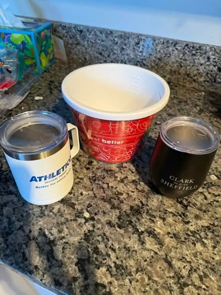 Photo of free Water, coffee and wine travel cups (Glenview) #2