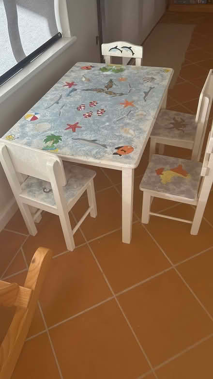Photo of free Children's table and chairs (Siesta Park) #1