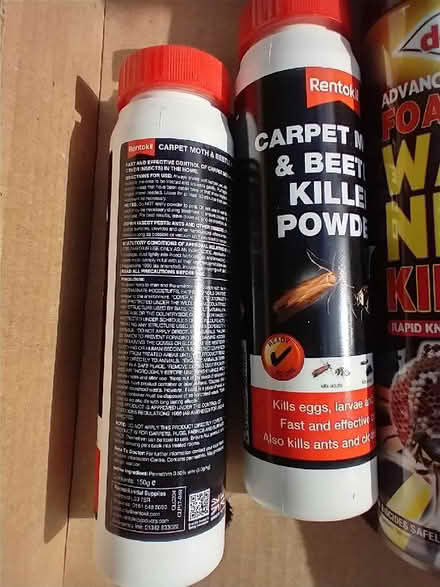Photo of free Carpet moth/ beetle and wasp killer, permethrin (Endmoor LA8) #2
