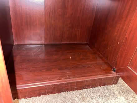 Photo of free Wood Entertainment Center (NW Edmond, Deer Creek HS area) #4