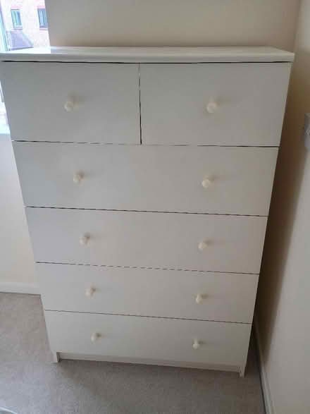 Photo of free IKEA white chest of drawers (Maidstone ME14) #1