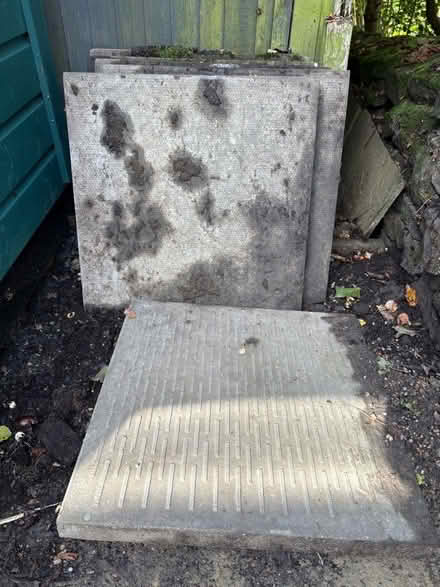 Photo of free 7 Paving Slabs (Matlock DE4) #1
