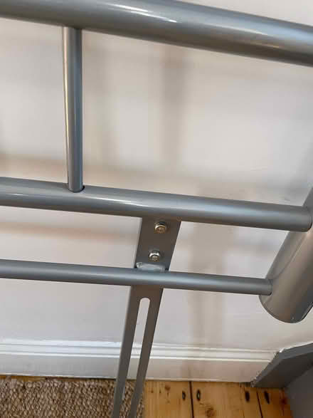 Photo of free Double metal headboard (Earsdon NE25) #2