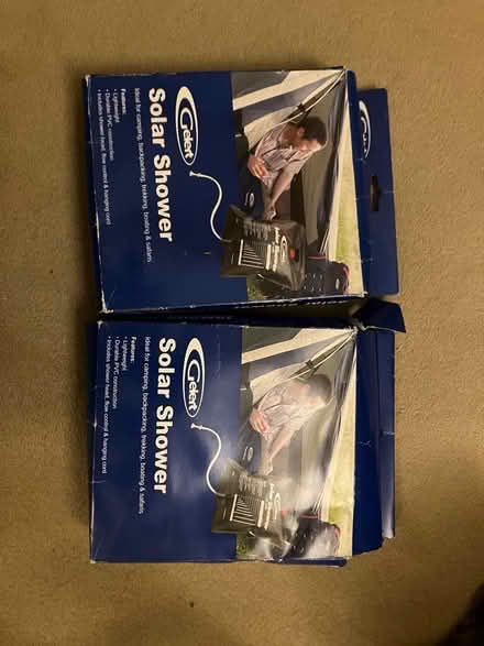 Photo of free 2 x solar showers (City of Bristol BS2) #1
