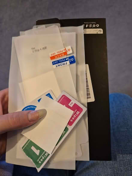 Photo of free Samsung z flip 4 screen protector (Dursley GL11) #1