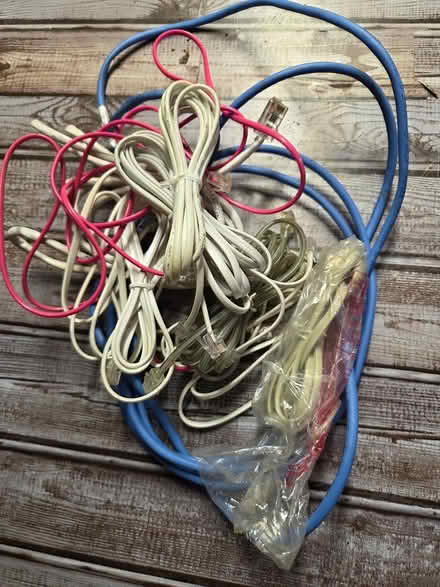 Photo of free Old phone cords (Stratford) #1