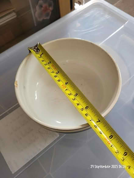 Photo of free Striped fruit/salad bowl (Moseley B13) #3