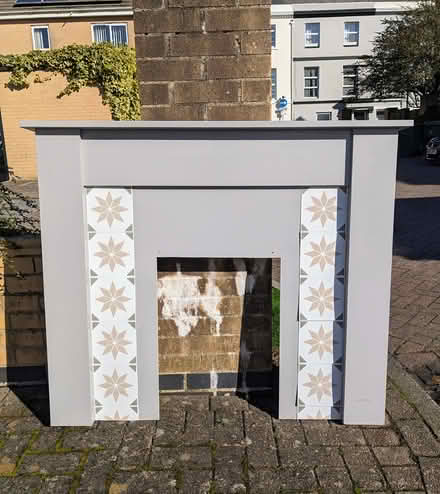 Photo of free Fireplace surround (electric fire) (PL4 Greenbank.) #1