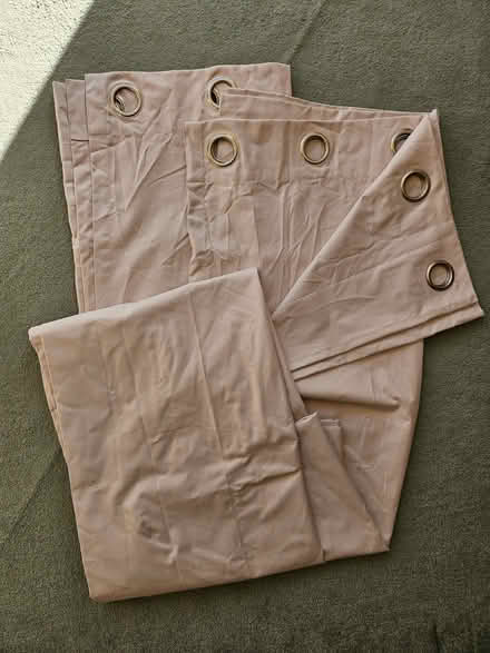 Photo of free Dunelm blush pink blackout curtains (Radford Semele CV31) #1