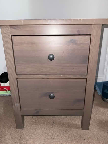 Photo of free IKEA Hemnes Bedside Cabinet (Town Centre Cheltenham) #1