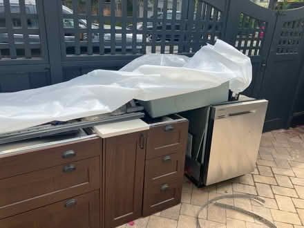 Photo of free IKEA cabs, dishwasher and sink (Santa Clara Ave & Cottage St) #3
