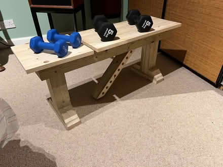 Photo of free Weights bench (Broom Plantation G84) #1
