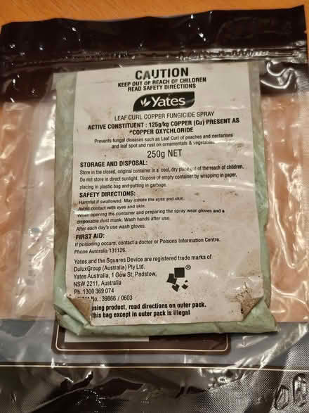 Photo of free Copper Fungicide (Strathfield) #1
