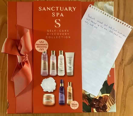 Photo of free Sanctuary Spa Body Products (Silverknowes EH4) #1