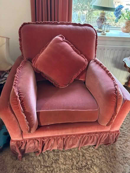Photo of free Settee and two arm chairs (BT39 9 PH) #1