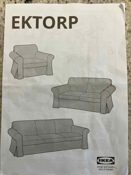 Photo of free Sofa covers for IKEA Ektorp sofa (Knighton LD7) #2