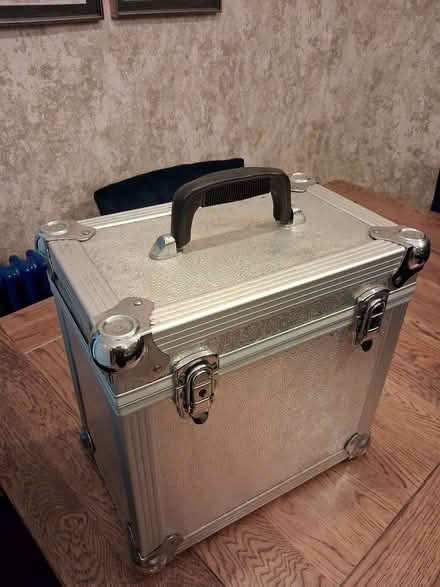 Photo of free Aluminium LP record storage box (Hucclecote GL3) #1