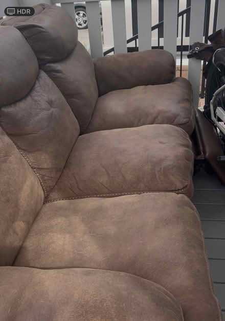 Photo of free Sofa with end Recliners (Westminster) #2