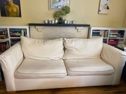 Photo of free Sofa - Ethan Allen - Fair Condition (Concord) #1