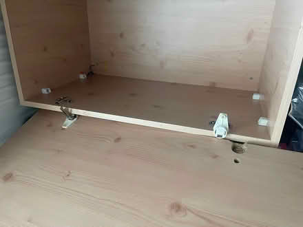 Photo of free Toy box. Pink wooden box (BA13) #3