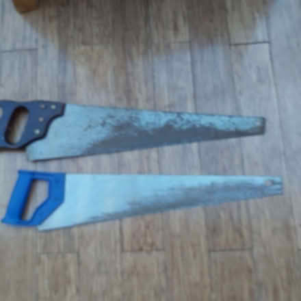 Photo of free 2 rusty saws (Blackhall EH4) #2