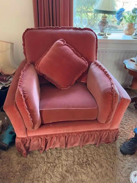Photo of free Settee and two arm chairs (BT39 9 PH) #2