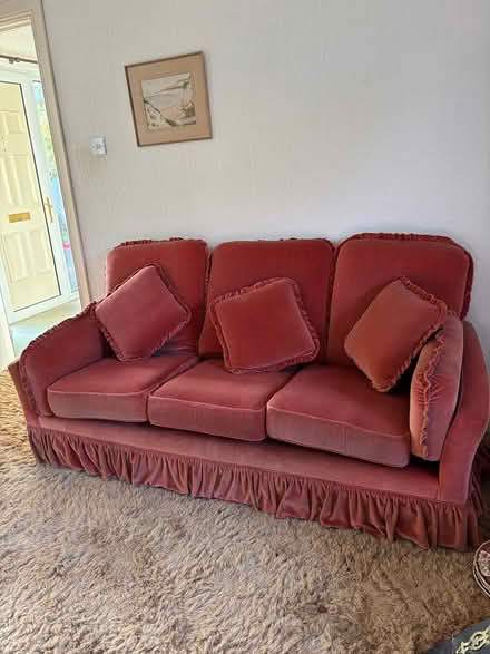Photo of free Settee and two arm chairs (BT39 9 PH) #3