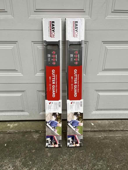 Photo of free 72' of 5"W SST gutter guards (On north side of Angier) #1