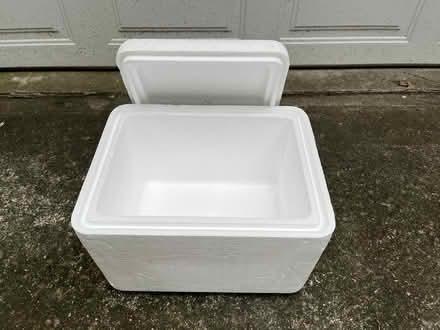 Photo of free Styrofoam cooler (On north side of Angier) #1