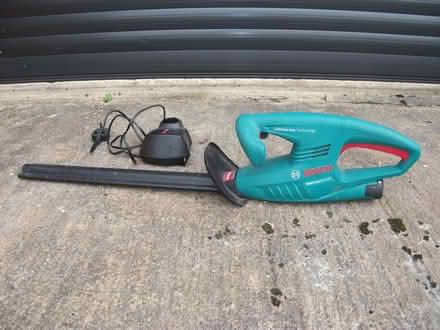 Photo of free Electric Bosch Hedge Cutter & Charger (Chirton SN10) #1