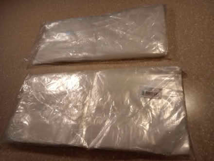 Photo of free Scarf, plastic bags, salsa (55th & Main) #3