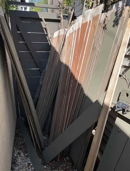 Photo of free Cedar fence boards (Roscoe village) #1