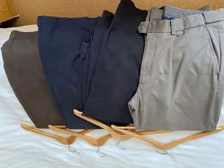 Photo of free 4 pairs of men's trousers W36 L31 (West Hill BN1) #1