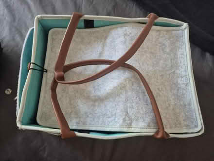 Photo of free storage bag box nappy baby caddy (Le2) #1