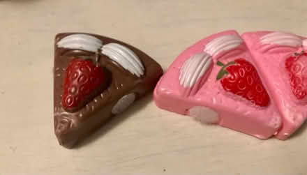 Photo of free Plastic role play food with Velcro to practice cutting (Latchford WA4) #2