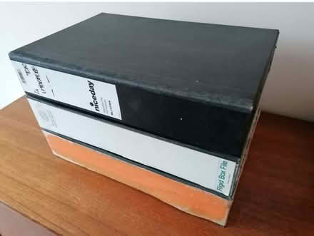 Photo of free 3 box files (Deneside View DH2) #1