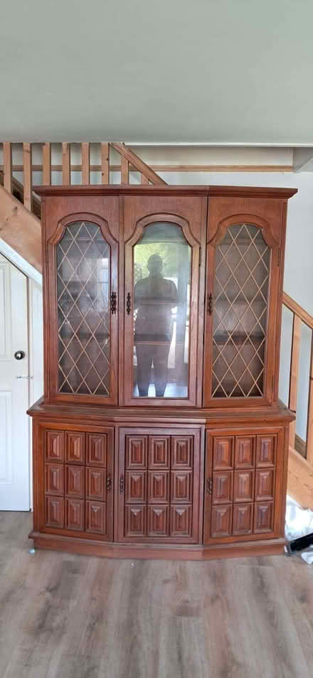 Photo of free Teak China cabinet (Coity CF35) #1