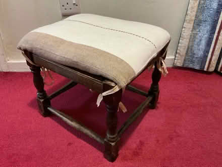 Photo of free Wooden footstool (Walkley S6) #1