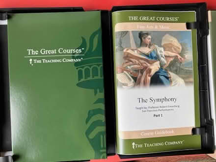 Photo of free Great Coures: The Symphony 12 CDs (south sunnyvale) #3
