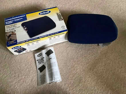 Photo of free Scholl Heat & Massage Lumbar Support never used (Hertford SG14) #2