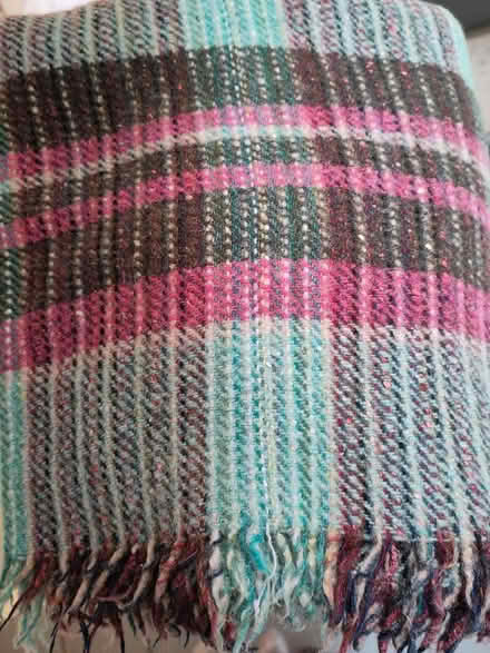 Photo of free All wool blanket 4 foot square (Llandrindod Ridgebourne) #1