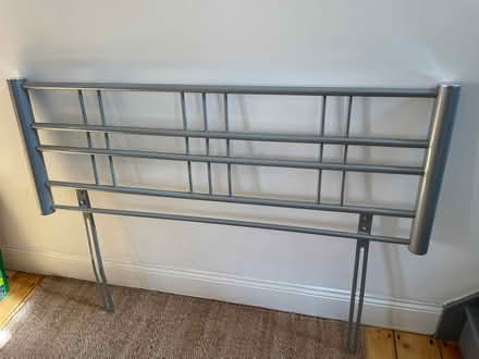 Photo of free Double metal headboard (Earsdon NE25) #1